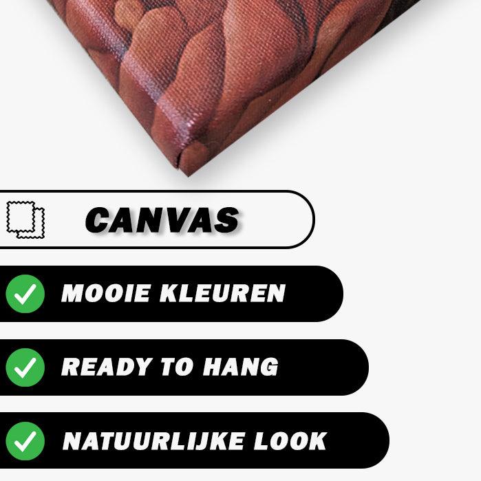 Schilderij op canvas - wanddecoratie me levendige kleuren