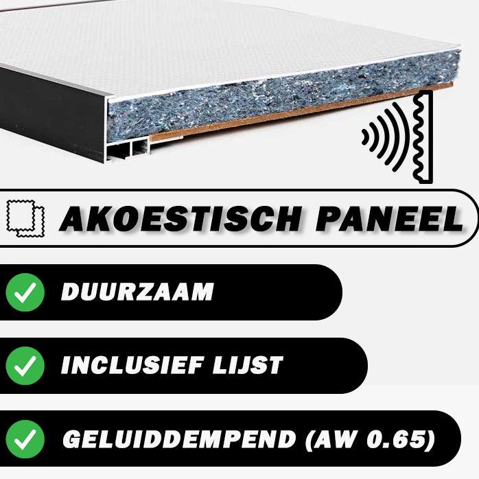 Schilderij op dibond - moderne wanddecoratie van metaal met matte finish