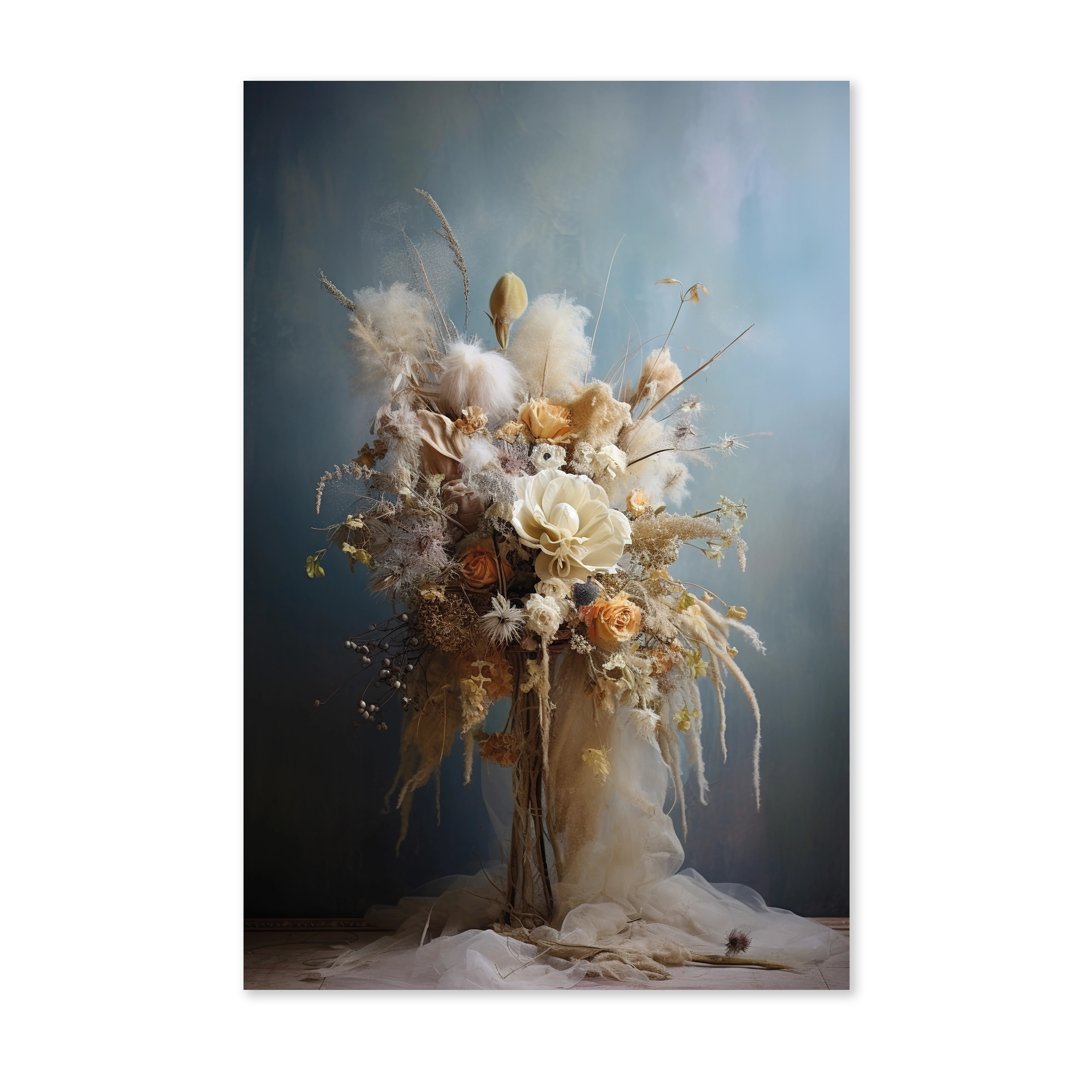 Bloemen 11 wanddecoratie