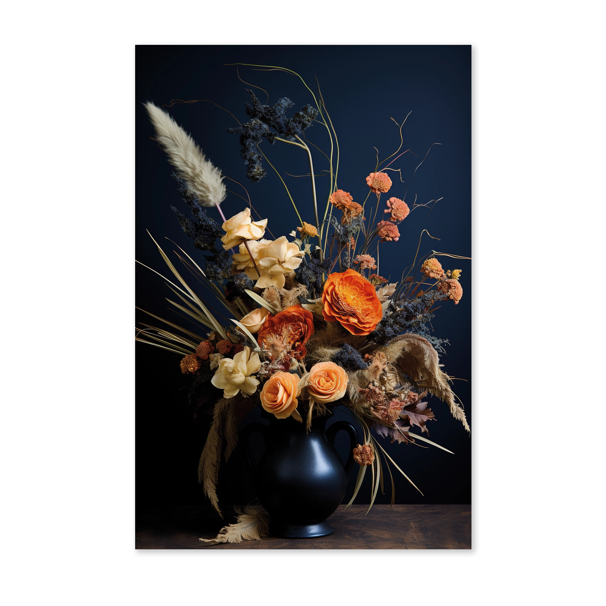 Bloemen 12 wanddecoratie