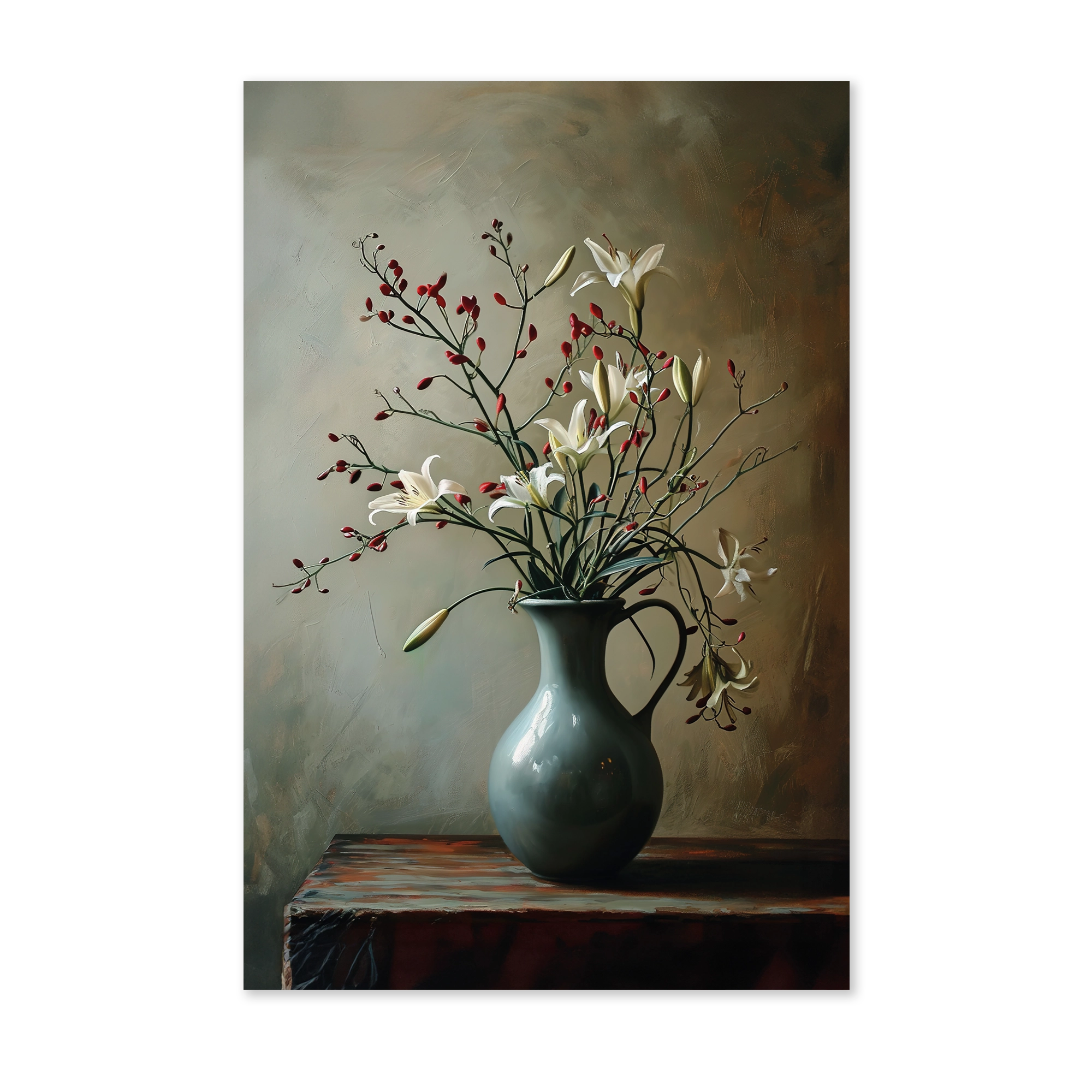 Bloemen 13 wanddecoratie