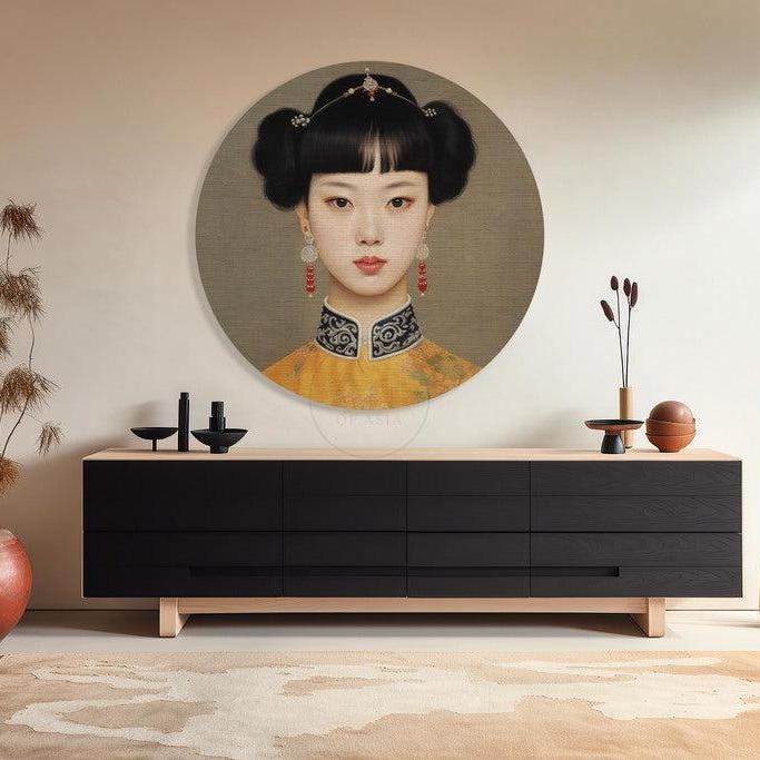 Schilderij op dibond - moderne wanddecoratie van metaal met matte finish