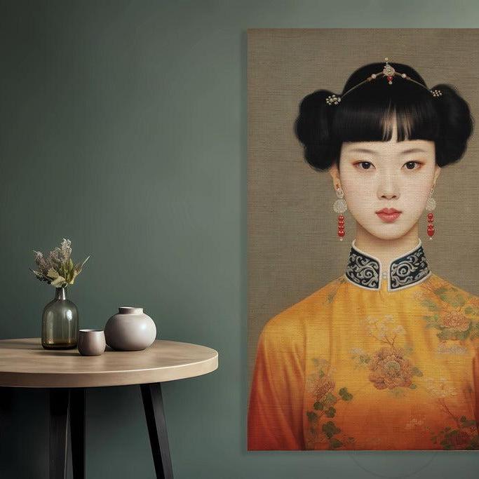 Schilderij op dibond - moderne wanddecoratie van metaal met matte finish