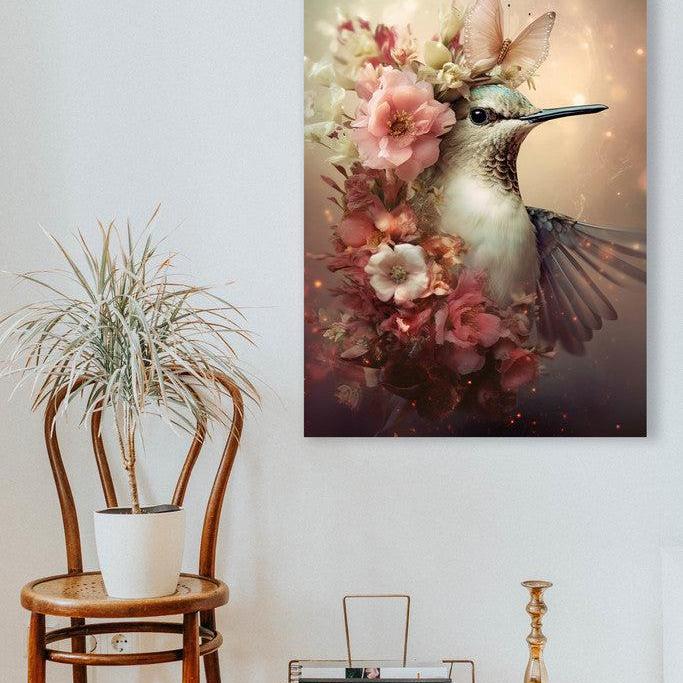 canvas dieren woonkamer