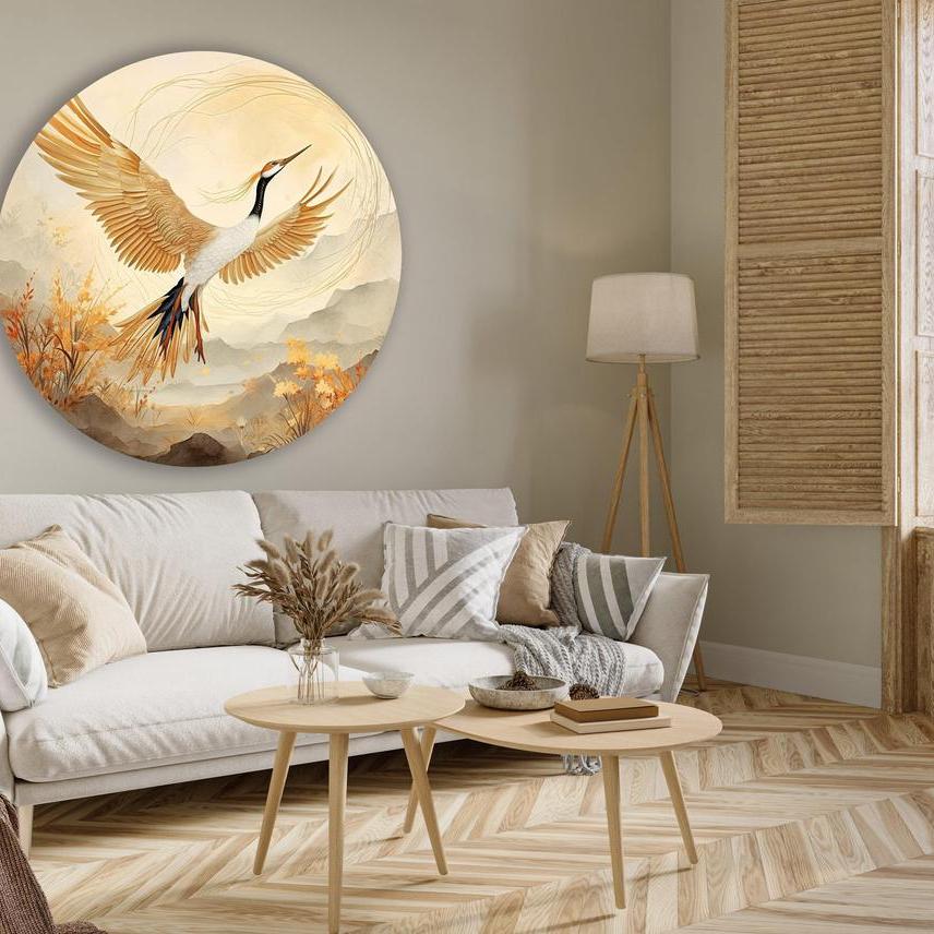 Kraanvogel muurcirkel