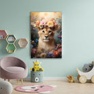 Schilderij op dibond - moderne wanddecoratie van metaal met matte finish