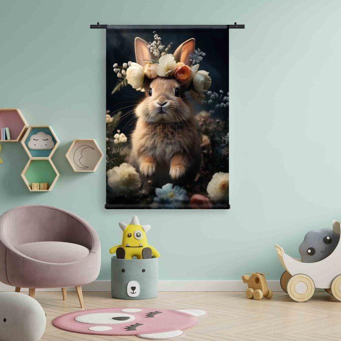 wandkleed kinderkamer