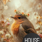 wandkleed roodborstje