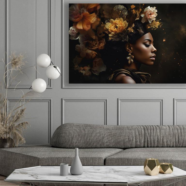 Plexiglas schilderij woonkamer