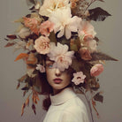 Wandkleed vrouw botanisch