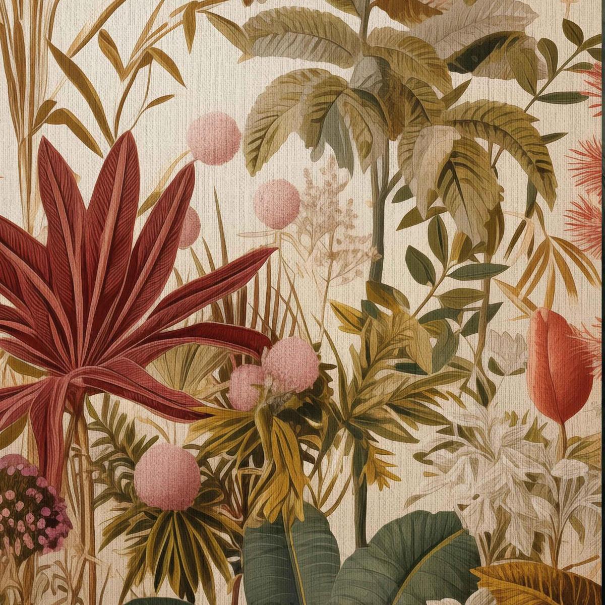 wandkleed bloemen