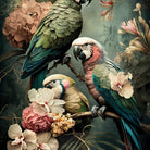 wandkleed parrots