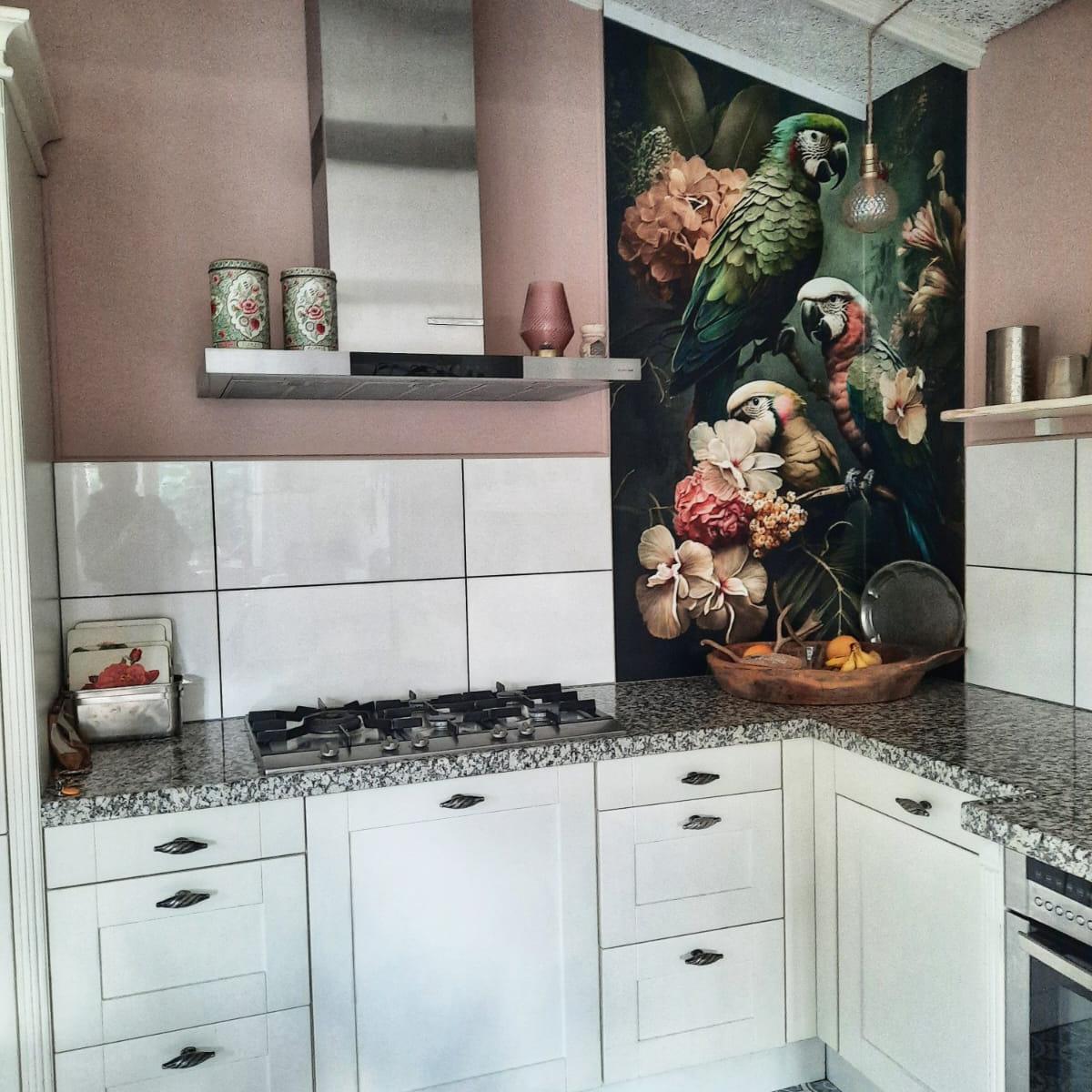 klantfoto fotobehang vogels