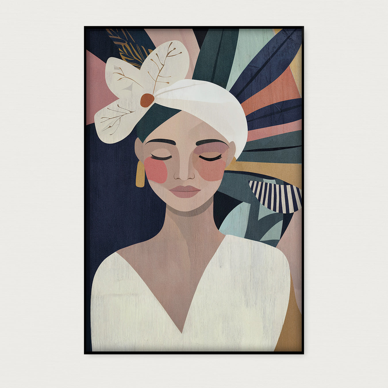 Amelia · Akoestisch paneel-Poster staand-House of Posters-House of Posters