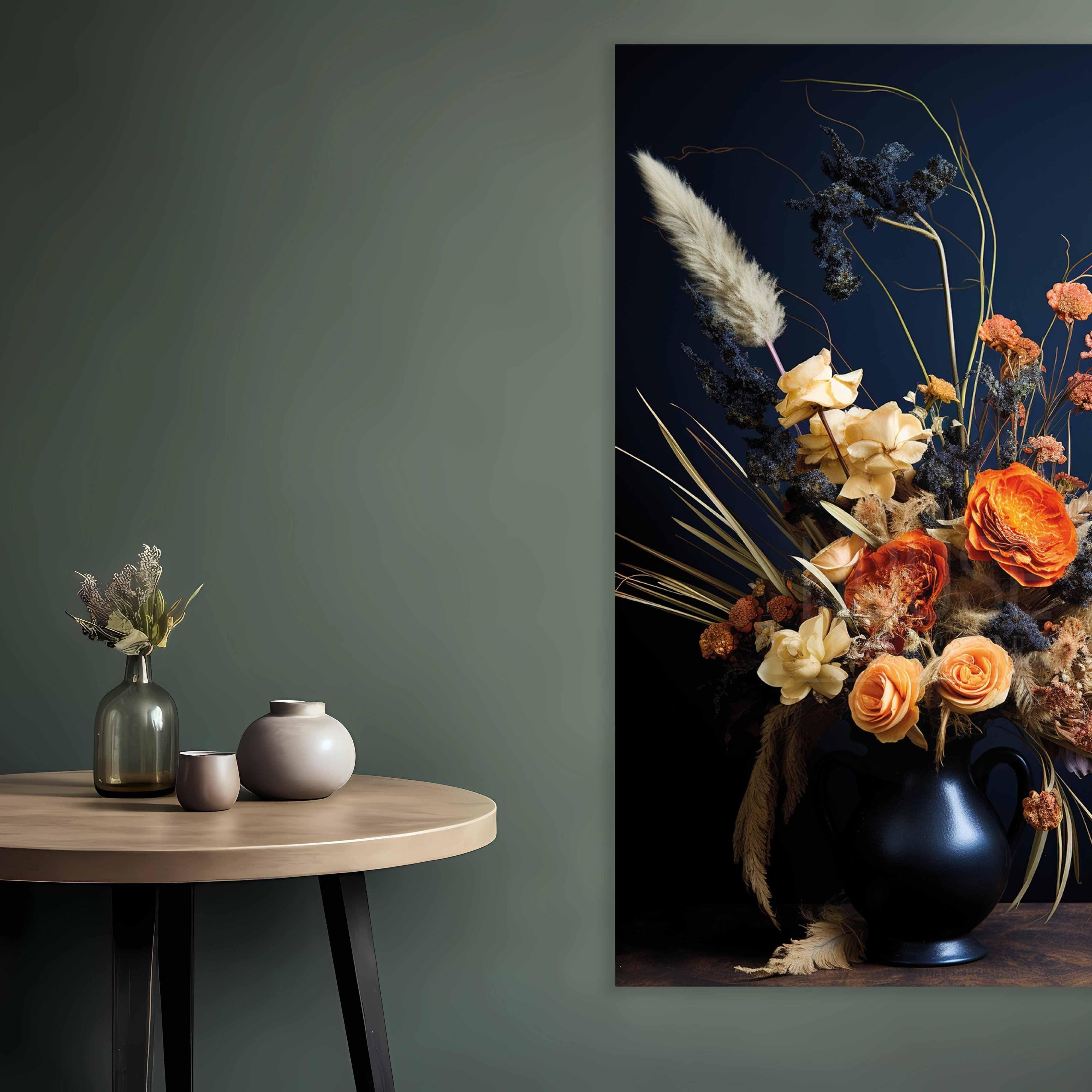 Schilderij met bloemen
