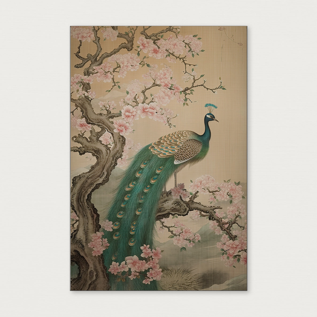 Aziatisch Pauw 2-Poster staand-House of Posters-House of Posters