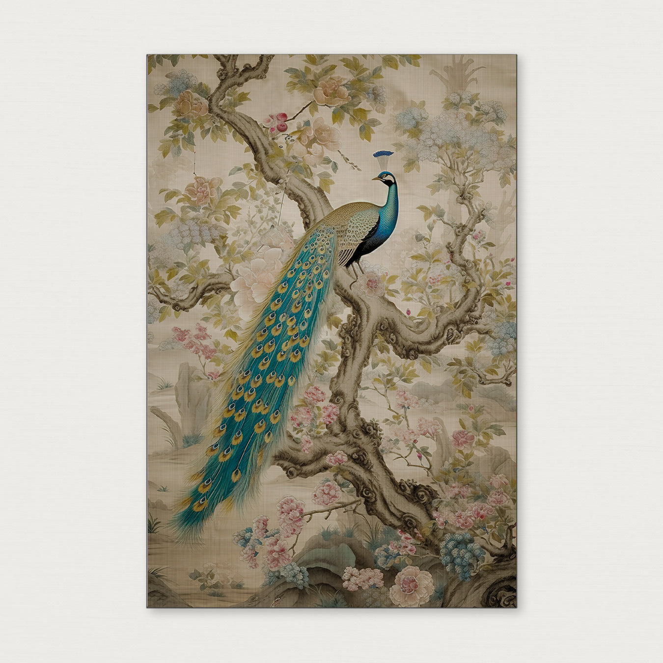 Aziatisch Pauw-Poster staand-House of Posters-House of Posters