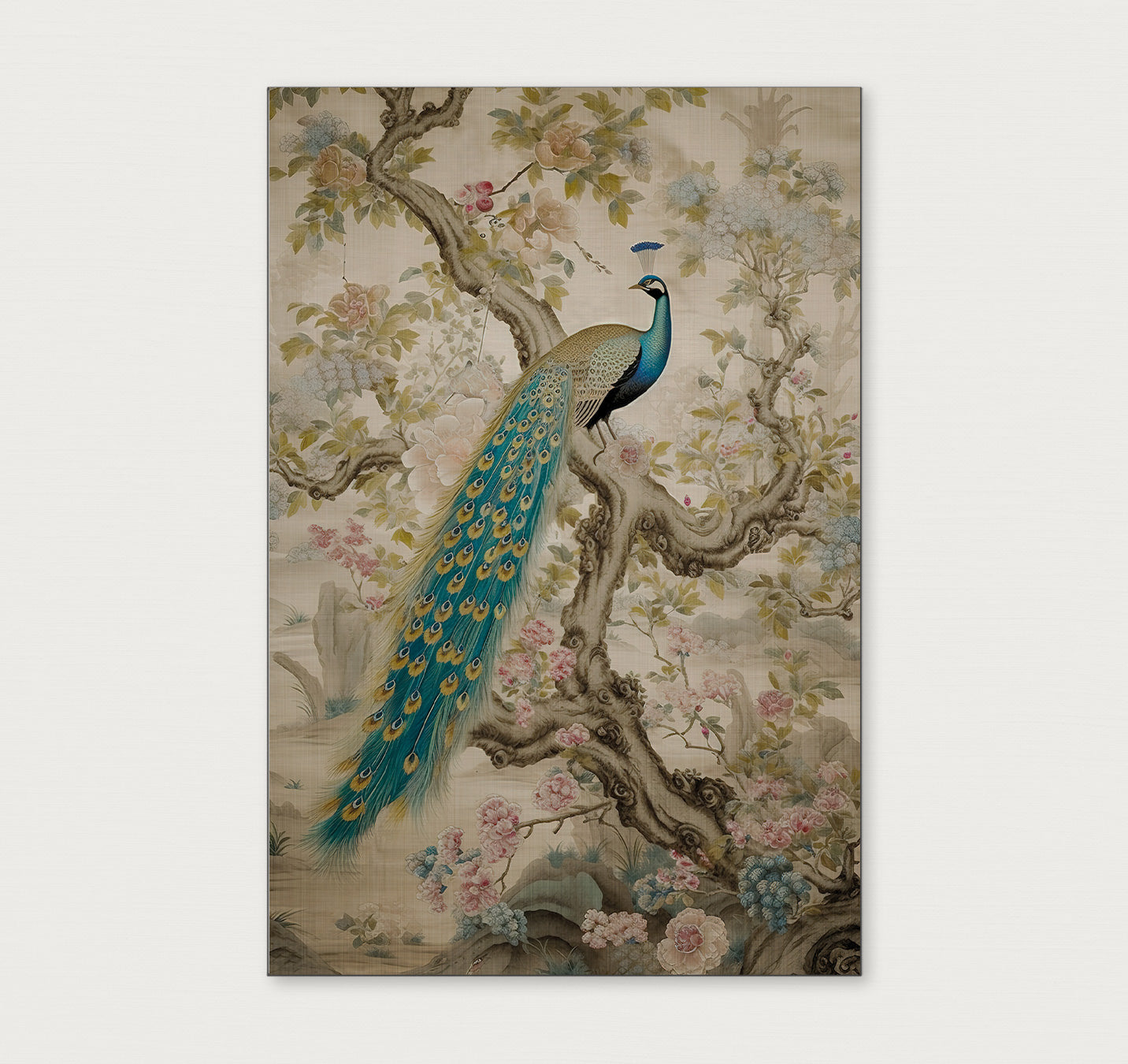 Aziatisch Pauw-Poster staand-House of Posters-House of Posters