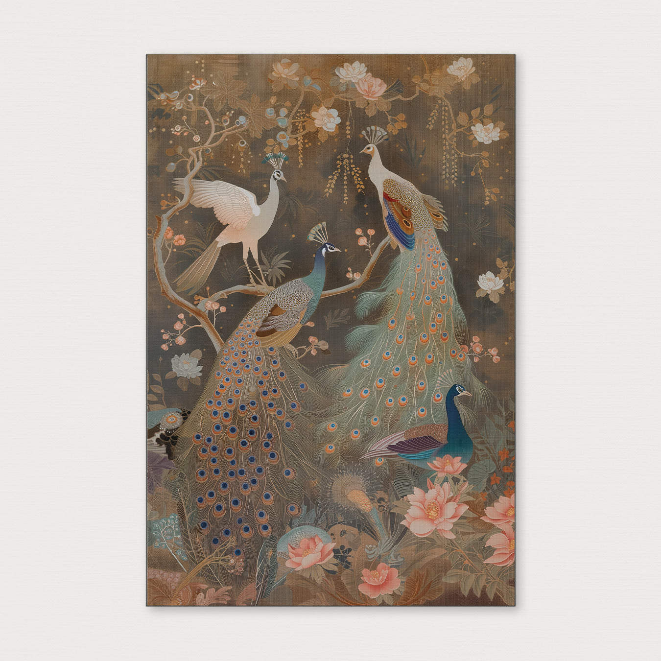 Aziatisch Pauwen 2-Poster staand-House of Posters-House of Posters