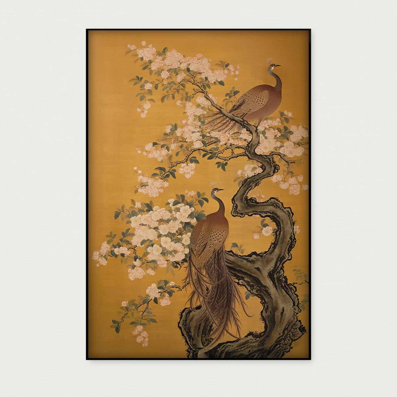 Aziatisch Pauwen · Artframe-Poster staand-House of Posters-House of Posters