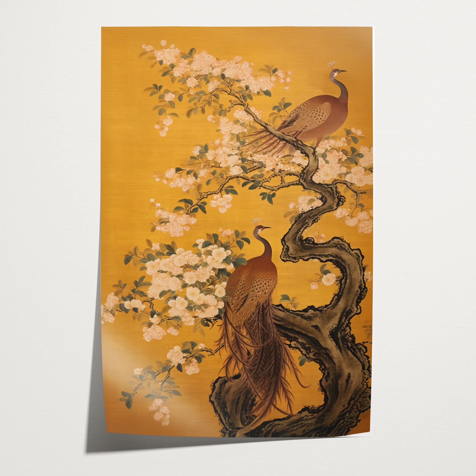 Aziatisch Pauwen · Papier-Poster staand-House of Posters-House of Posters