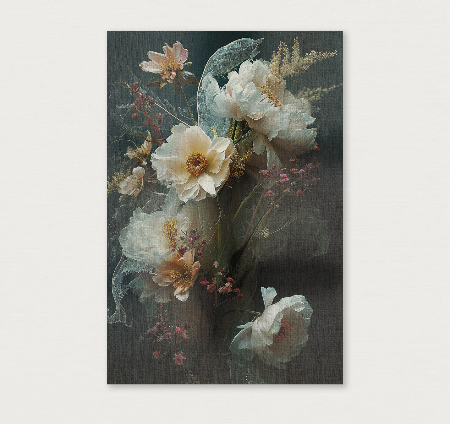 Bloemen 14 · Canvas-Poster staand-House of Posters-House of Posters