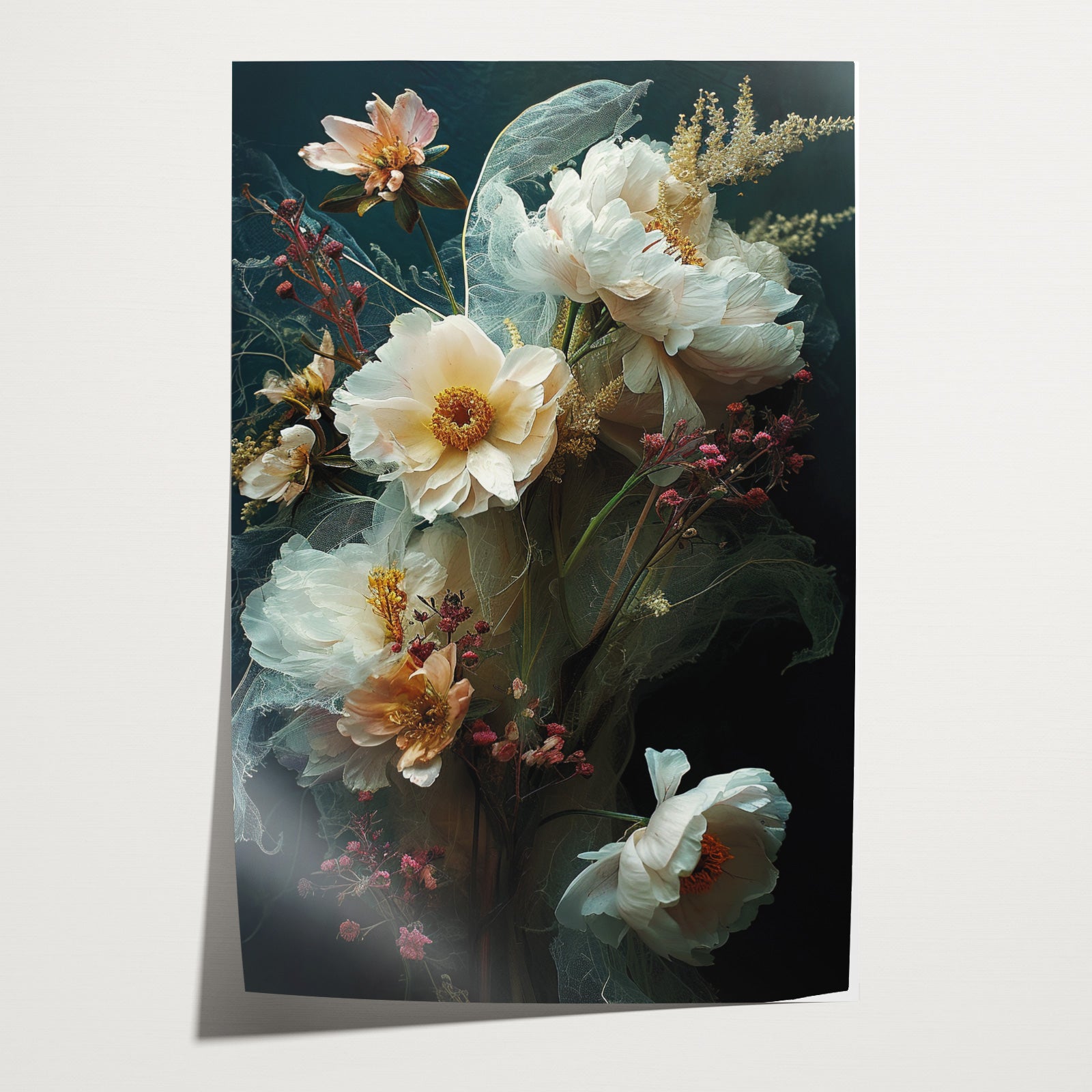 Bloemen 14 · Papier-Poster staand-House of Posters-House of Posters
