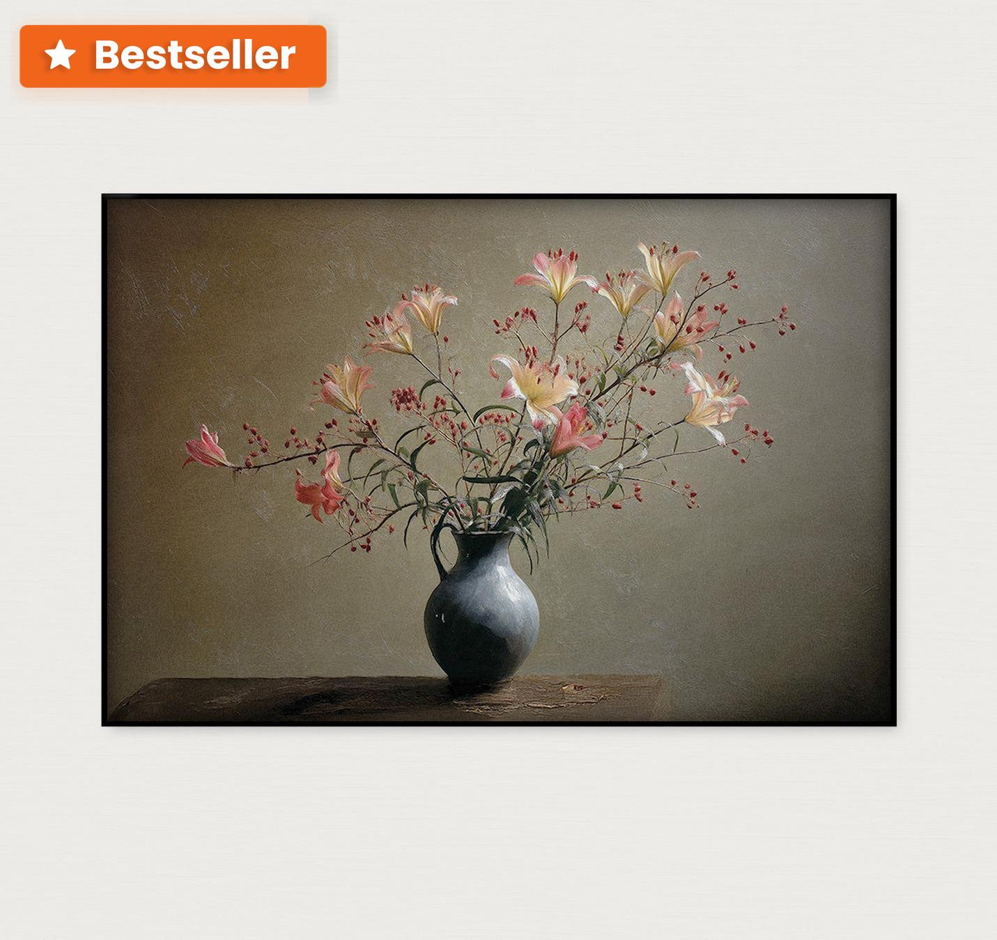 Bloemen 15 · Akoestisch paneel-Poster liggend-House of Posters-House of Posters