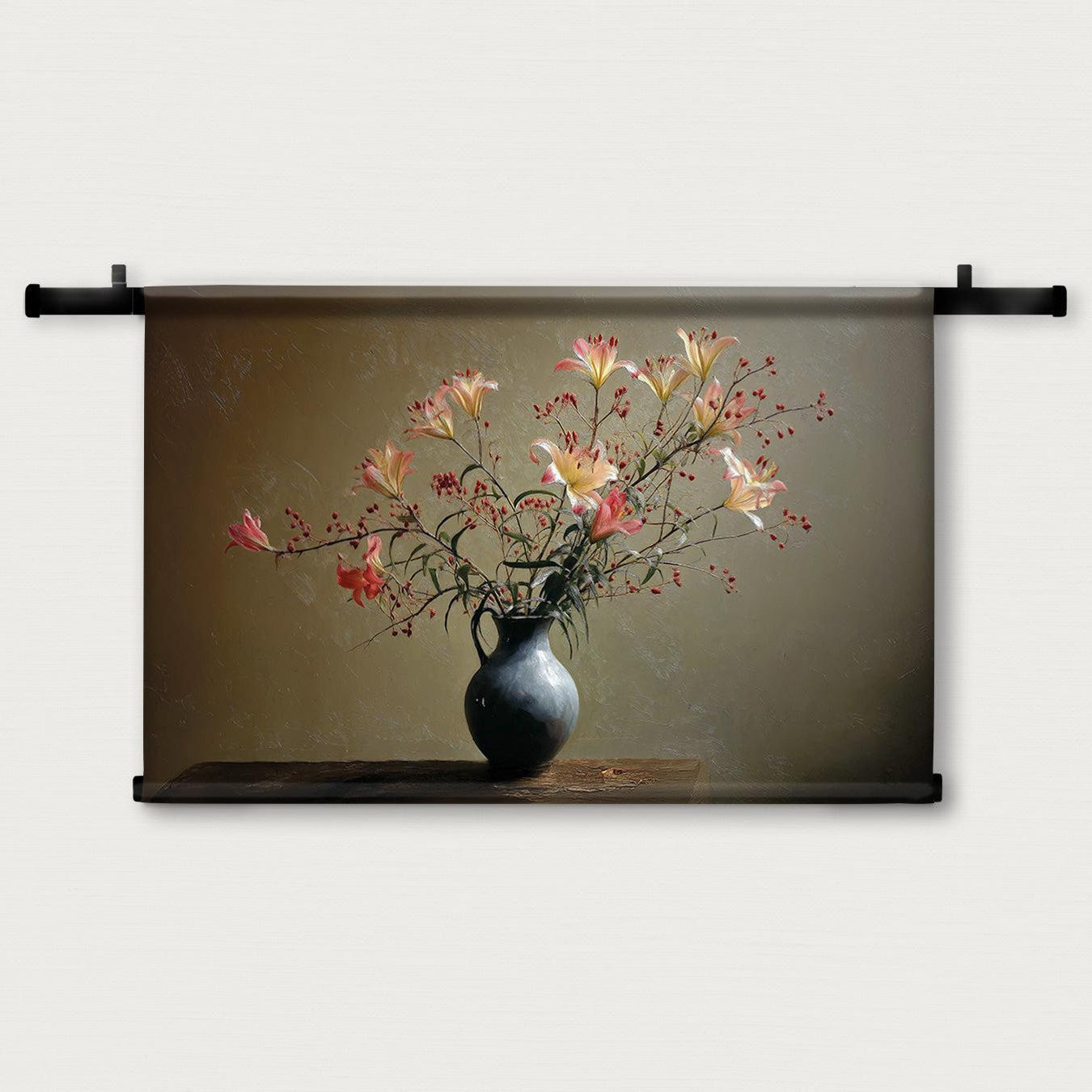Bloemen 15| Wandkleed | Mezo | 100x150 cm | Tweedekans-Wandkleed-House of Posters-House of Posters