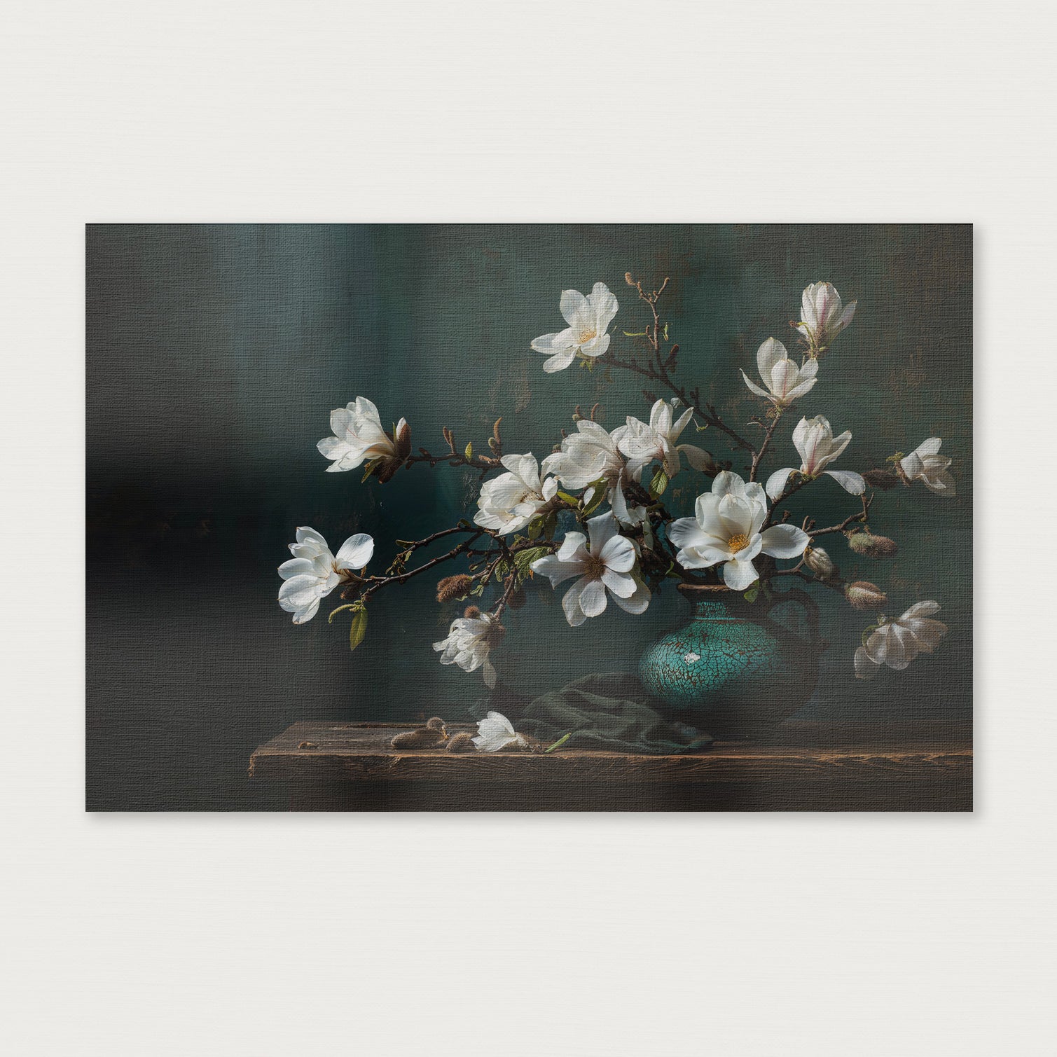 Bloemen 16 · Canvas-Poster liggend-House of Posters-House of Posters
