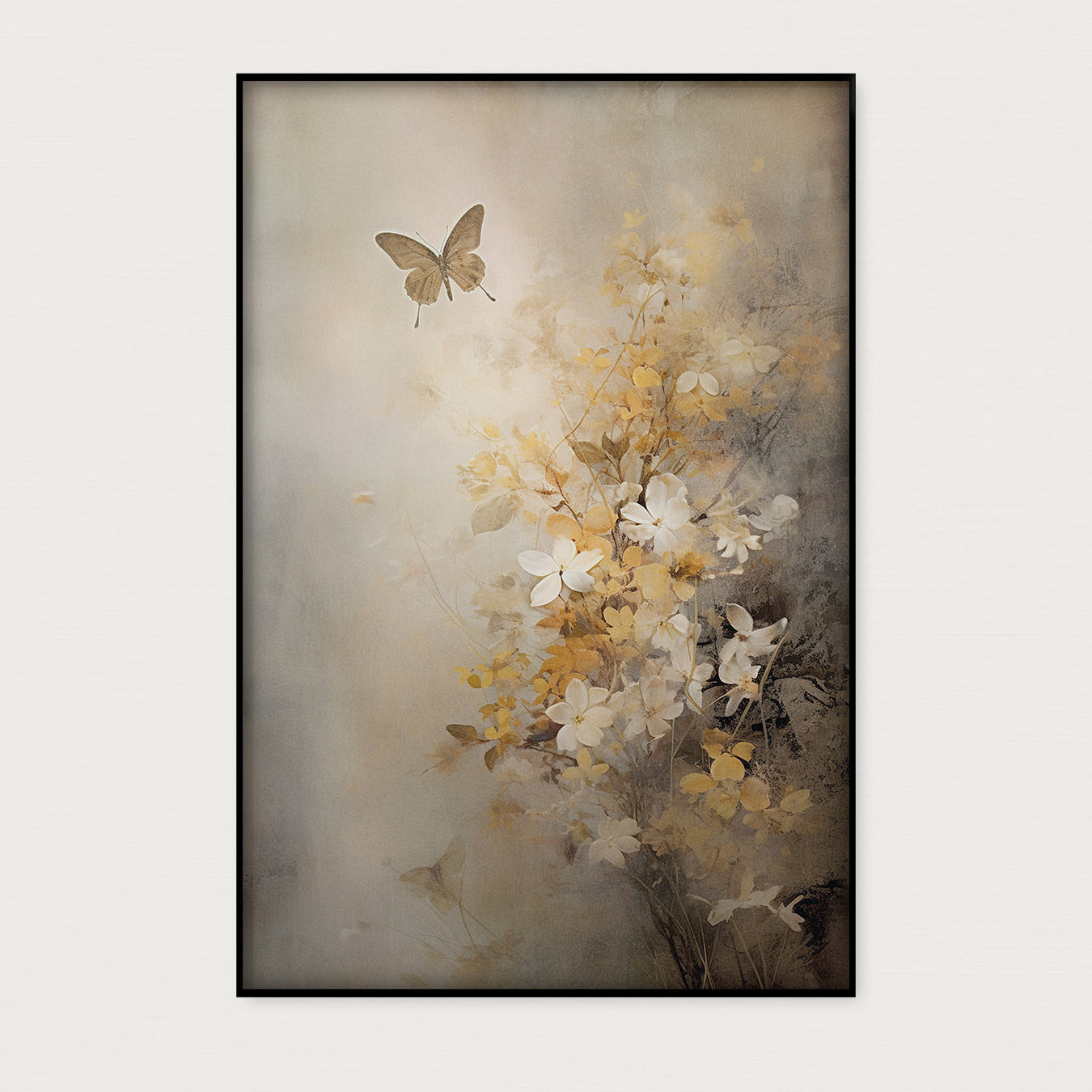 Bloemen 7 · Akoestisch paneel-Poster staand-House of Posters-House of Posters