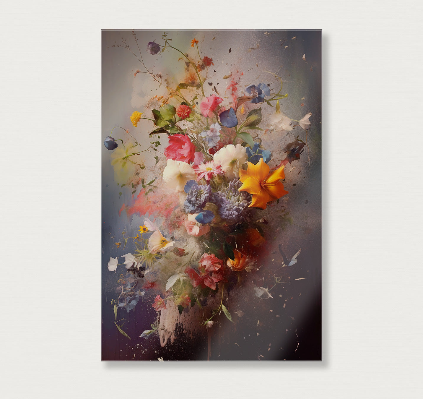 Bloemen explosie · Plexiglas-Poster staand-House of Posters-House of Posters