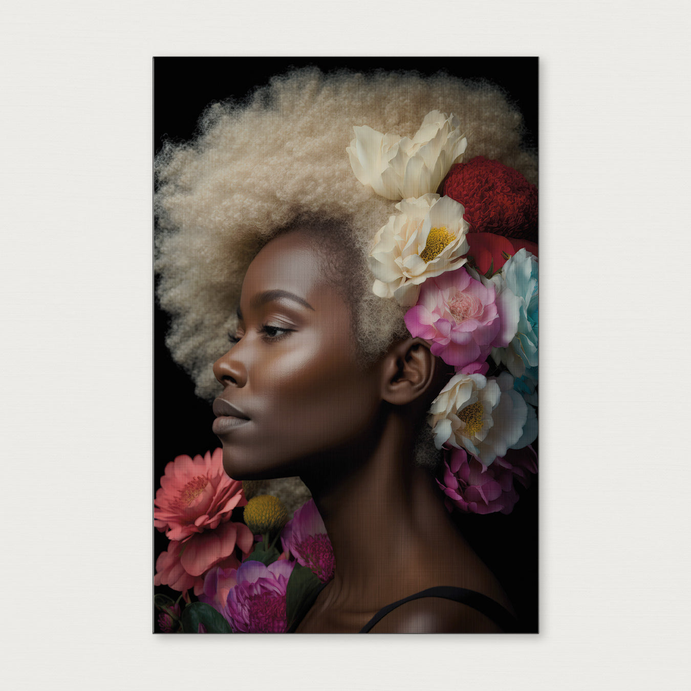 Bloemen Vrouw 2-Poster staand-House of Posters-House of Posters