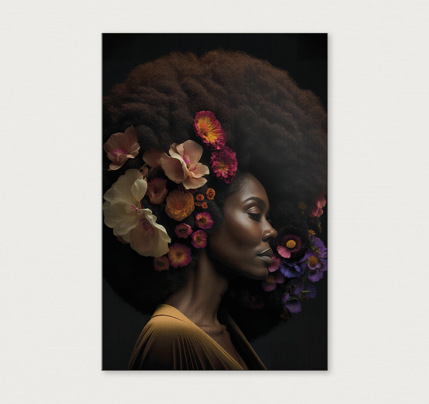 Bloemen Vrouw-Poster staand-House of Posters-House of Posters