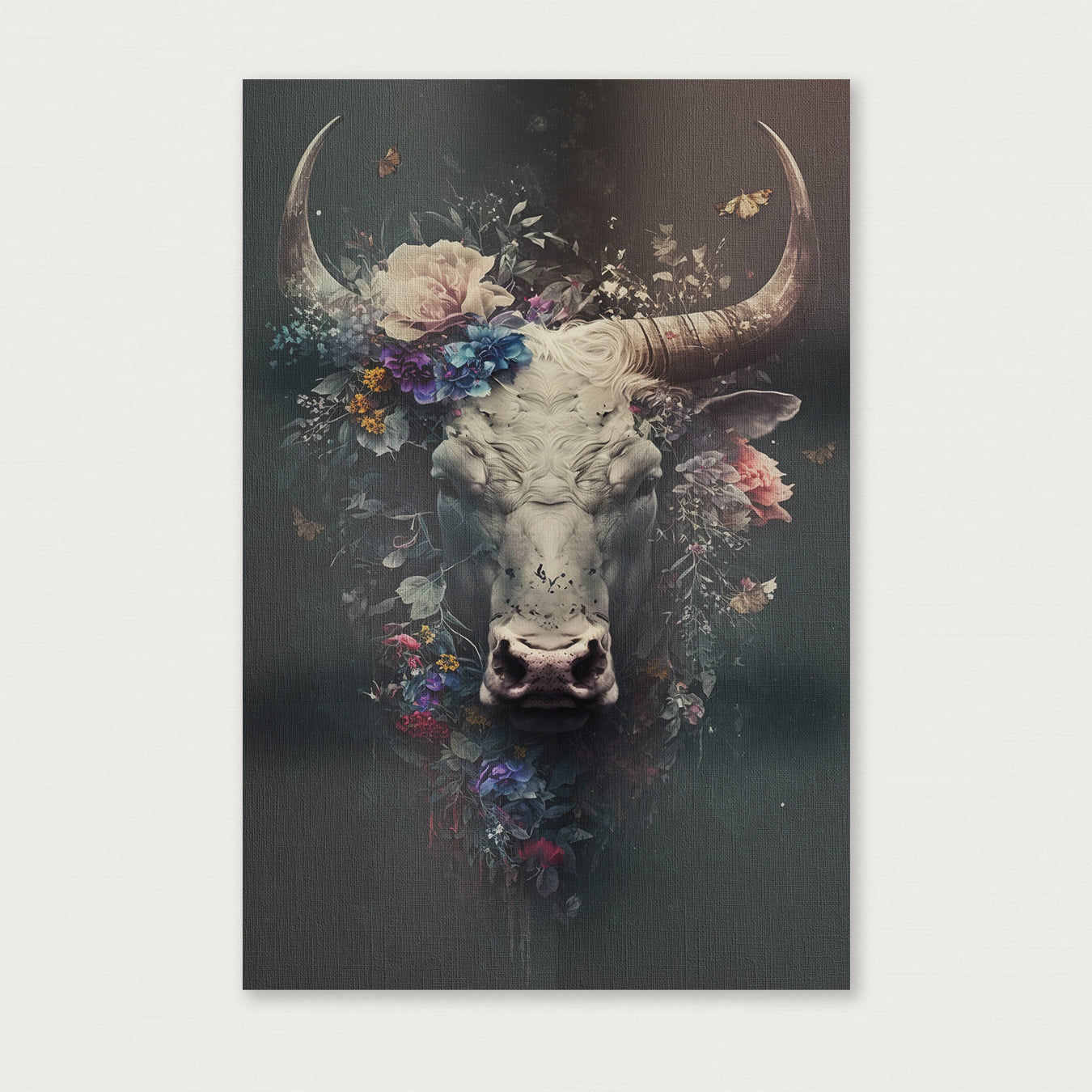 Bull · Canvas-Poster staand-House of Posters-House of Posters