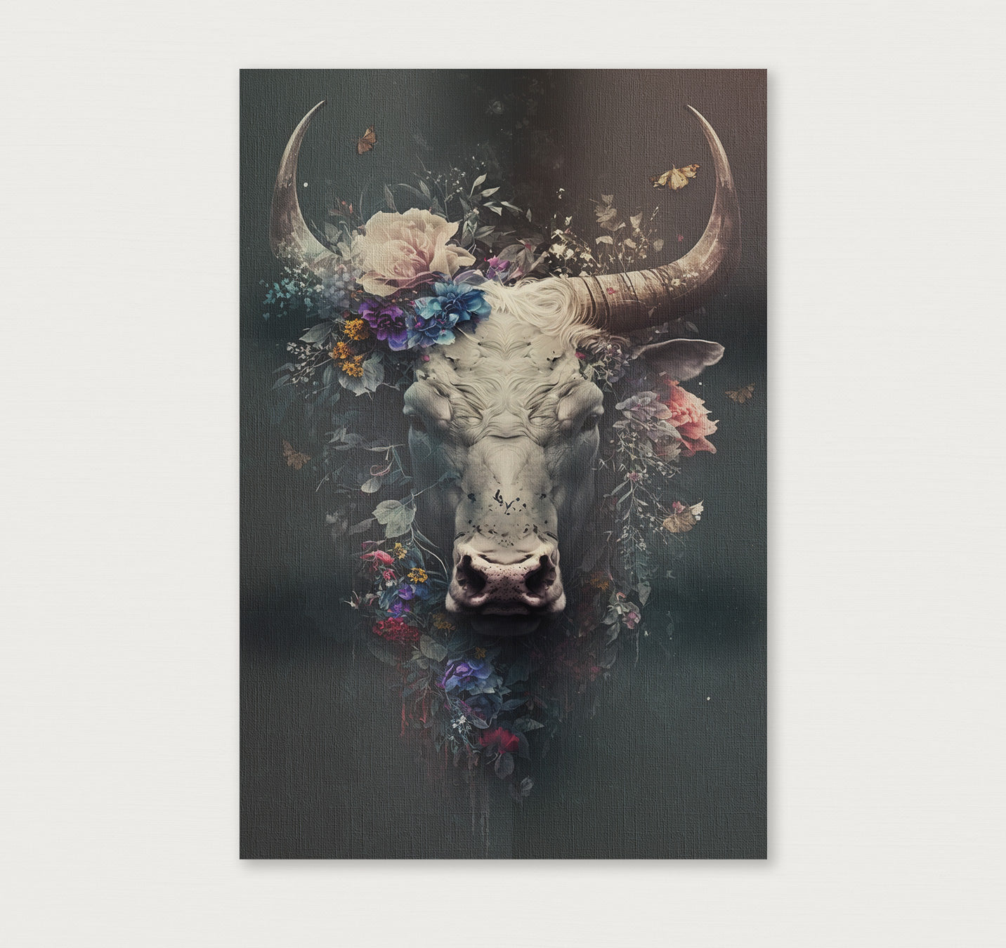 Bull · Canvas-Poster staand-House of Posters-House of Posters
