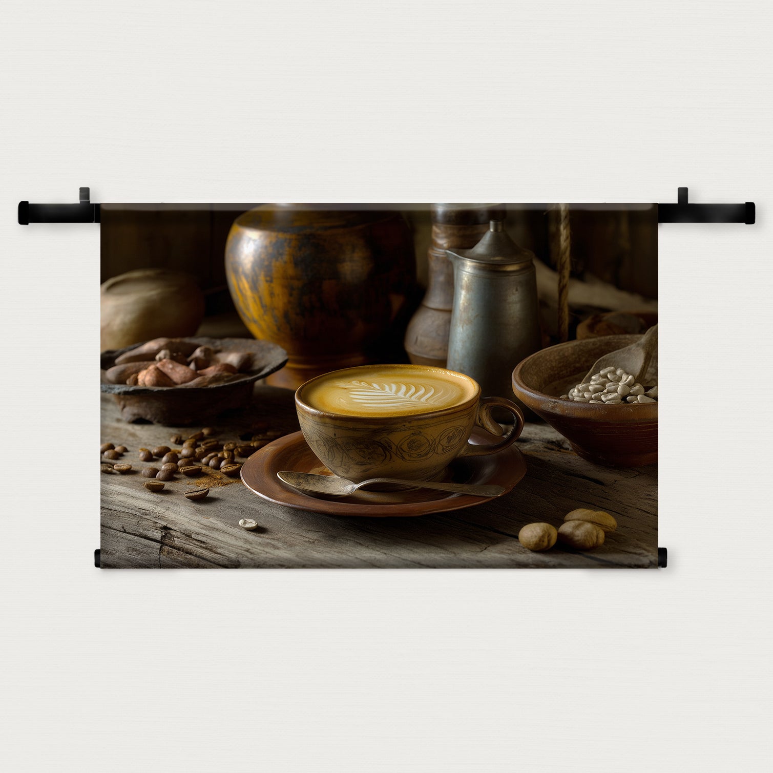 Cappuccino· Wandkleed-Wandkleed-House of Posters-House of Posters