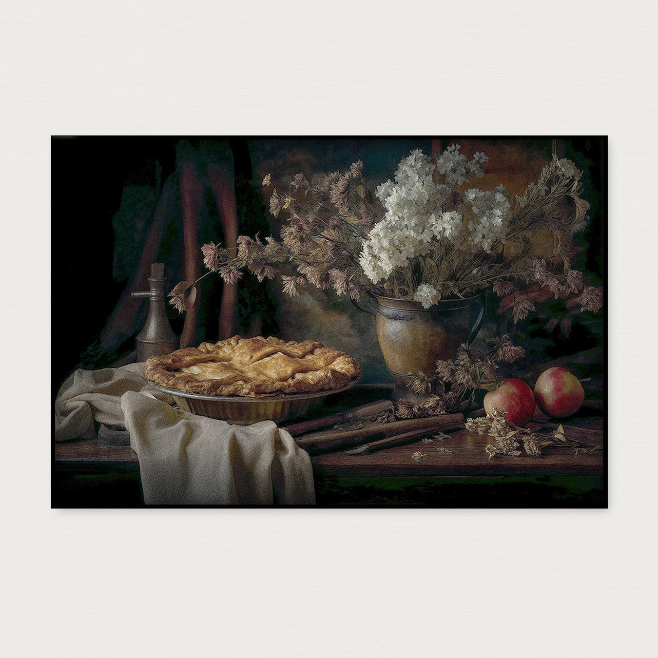 De appeltaart · Akoestisch paneel-Poster liggend-House of Posters-House of Posters