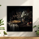 vierkant schilderij landelijk house of posters