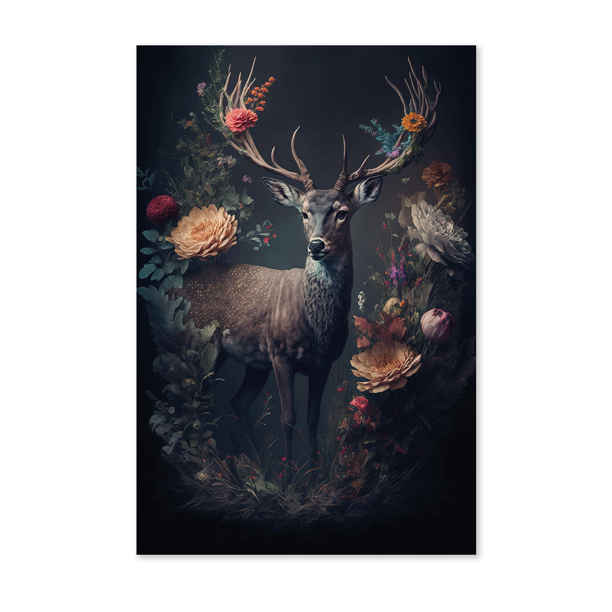 Hert wanddecoratie