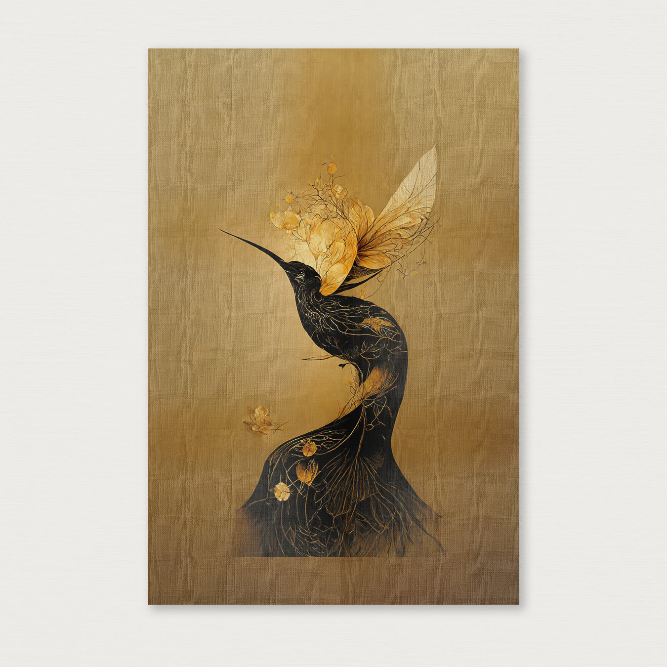 Elegant Kolibri · Canvas-Poster staand-House of Posters-House of Posters