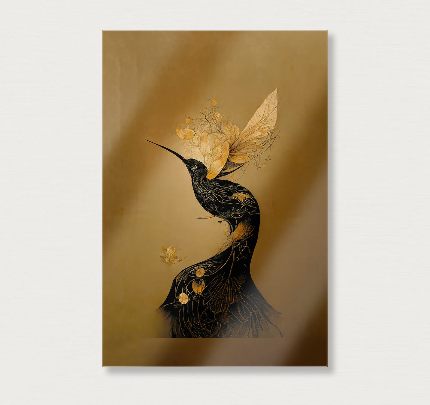 Elegant Kolibri · Plexiglas-Poster staand-House of Posters-House of Posters
