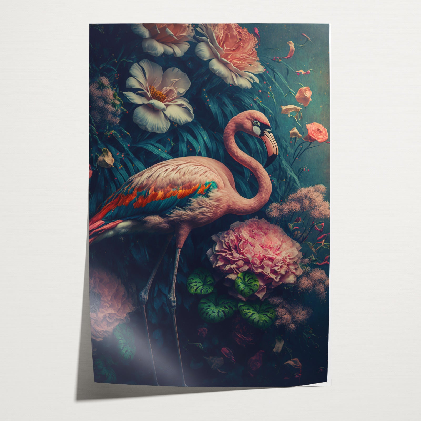 Flamingo 1 · Papier-Poster staand-House of Posters-House of Posters