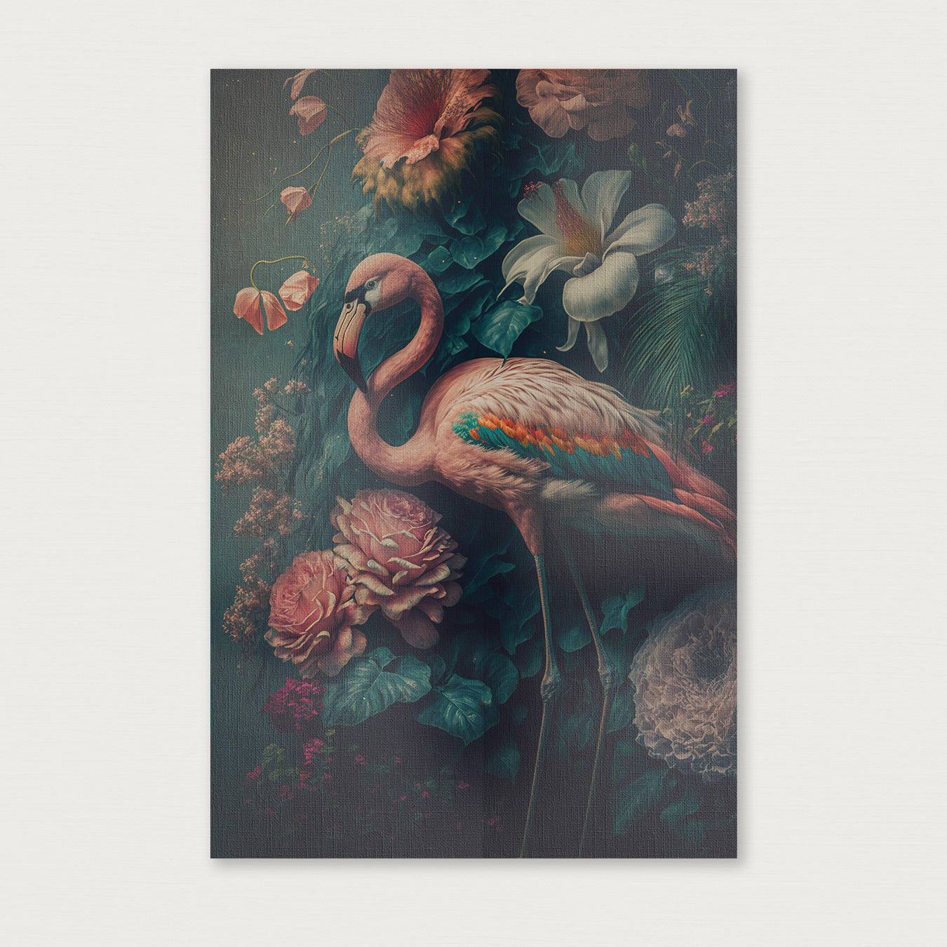 Flamingo 2 · Canvas-Poster staand-House of Posters-House of Posters