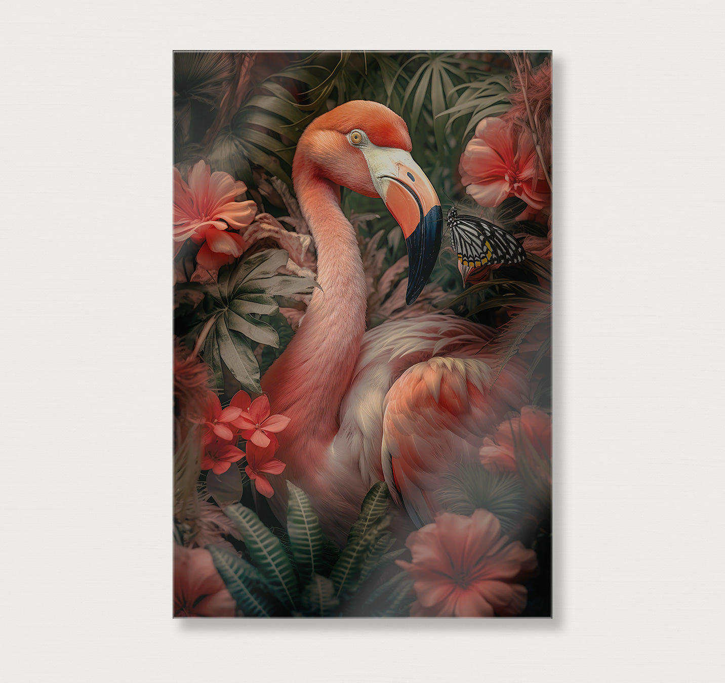 Flamingo 4 · Plexiglas-Poster staand-House of Posters-House of Posters