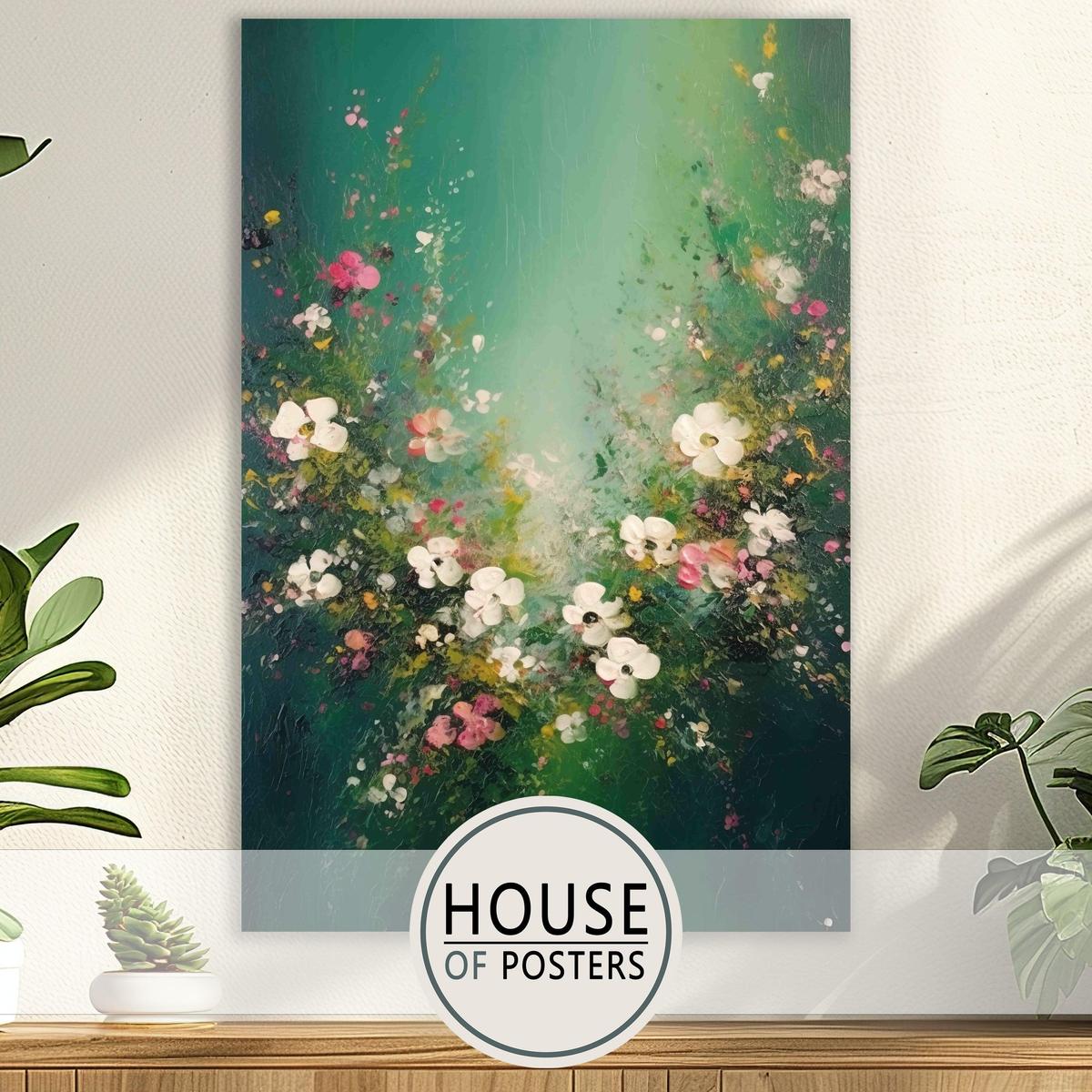 schilderij met bloemen