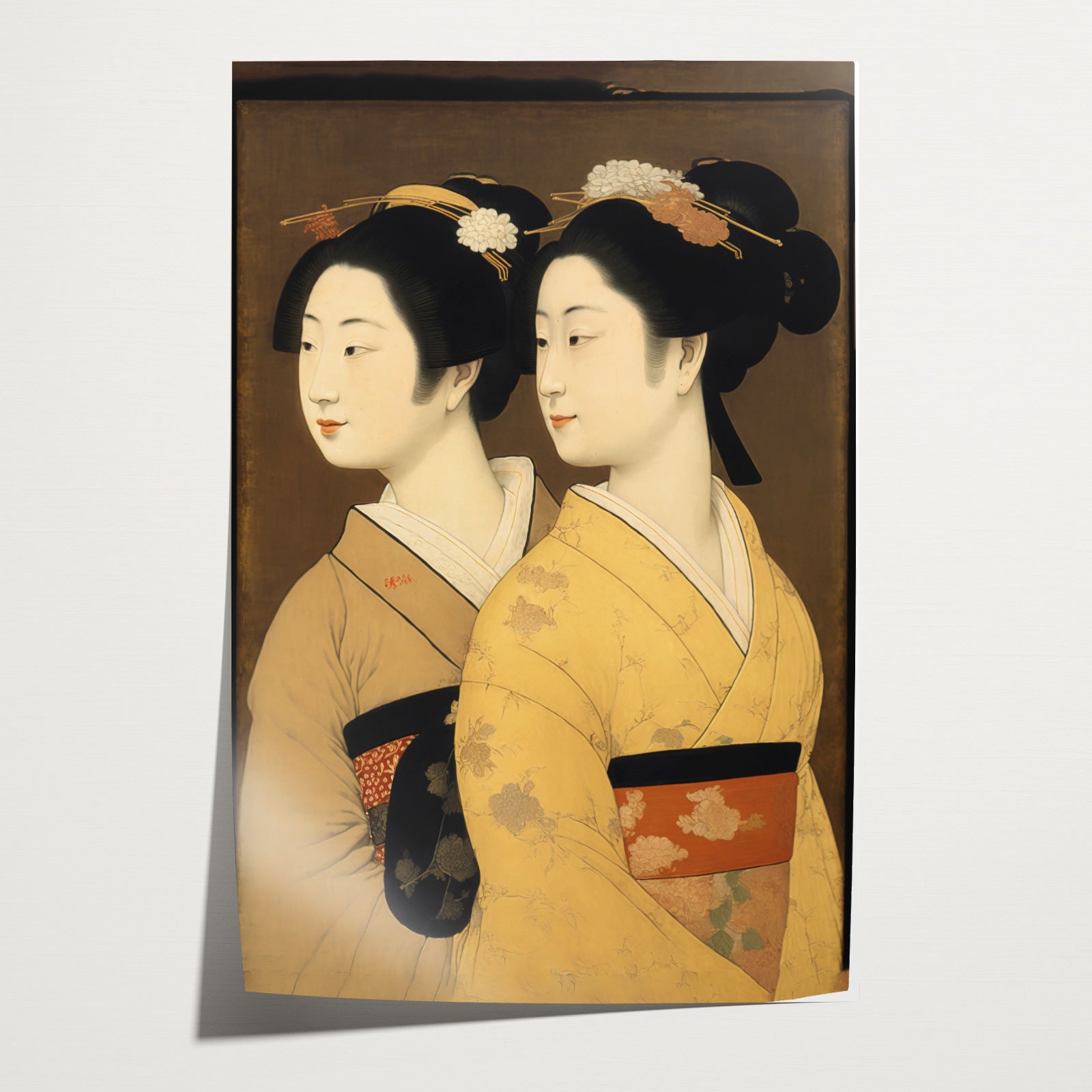 Geisha's · Papier-Poster staand-House of Posters-House of Posters