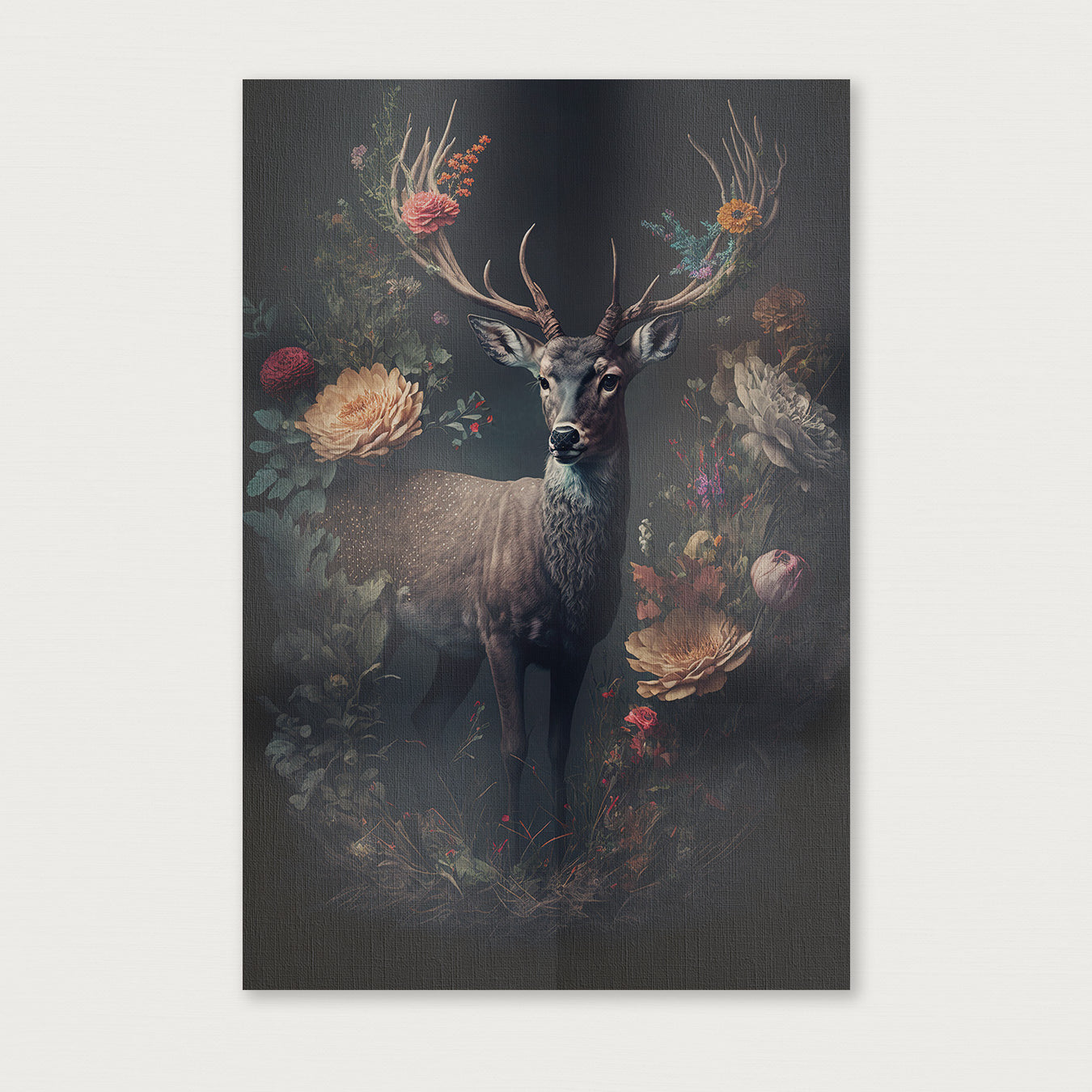 Hert · Canvas-Poster staand-House of Posters-House of Posters