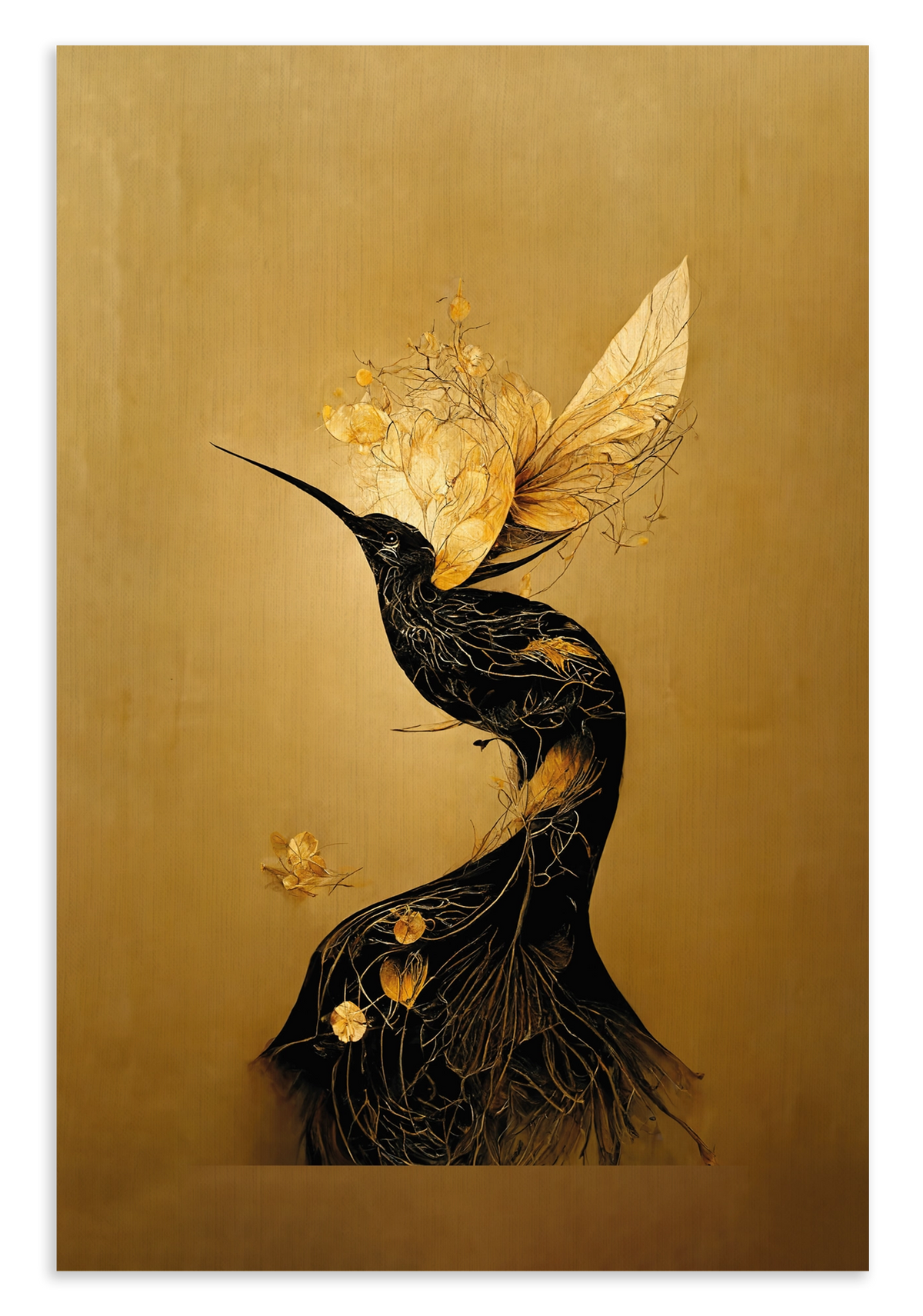 Elegant Kolibri · Canvas – productfoto