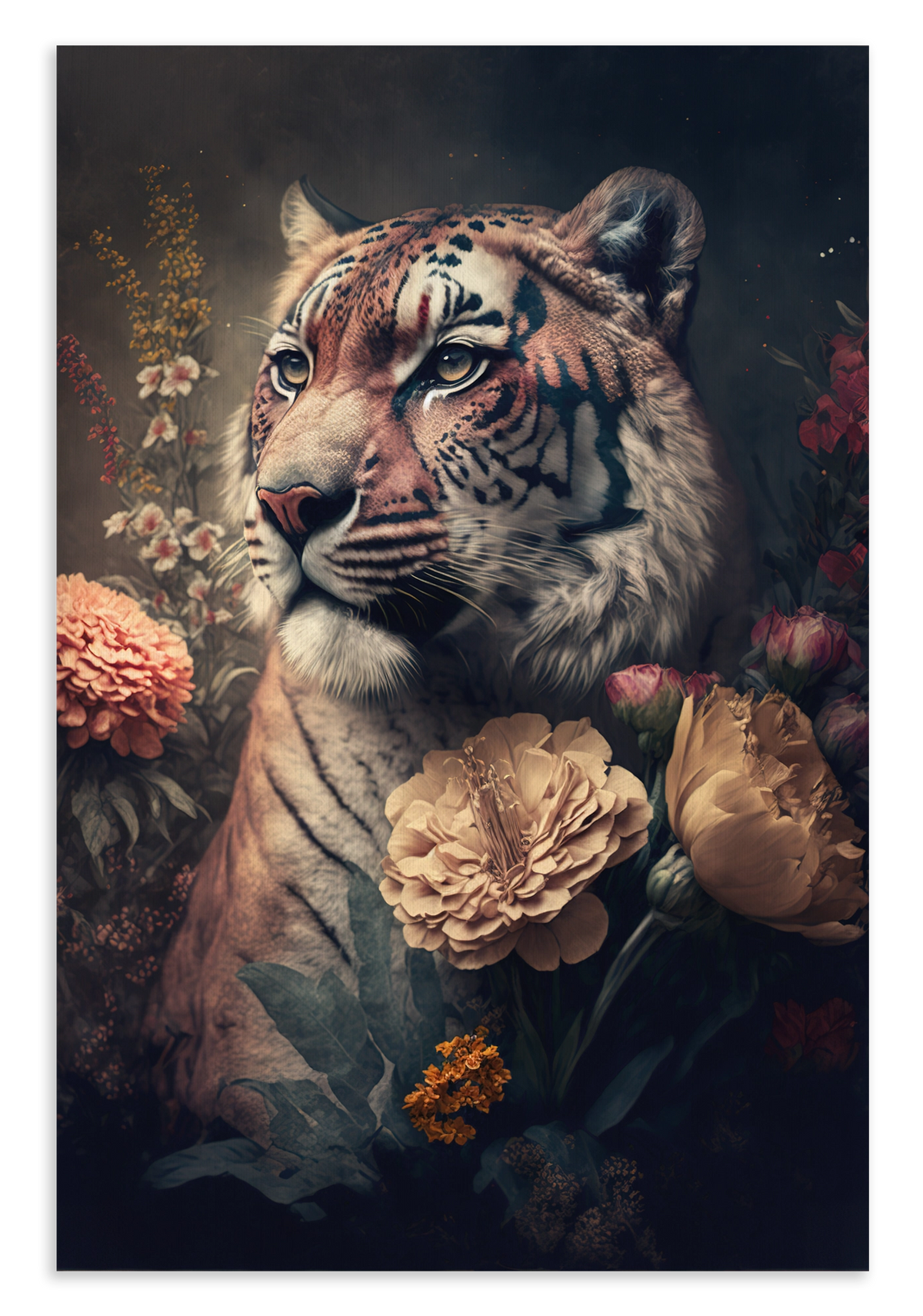 Tijger · Canvas – productfoto